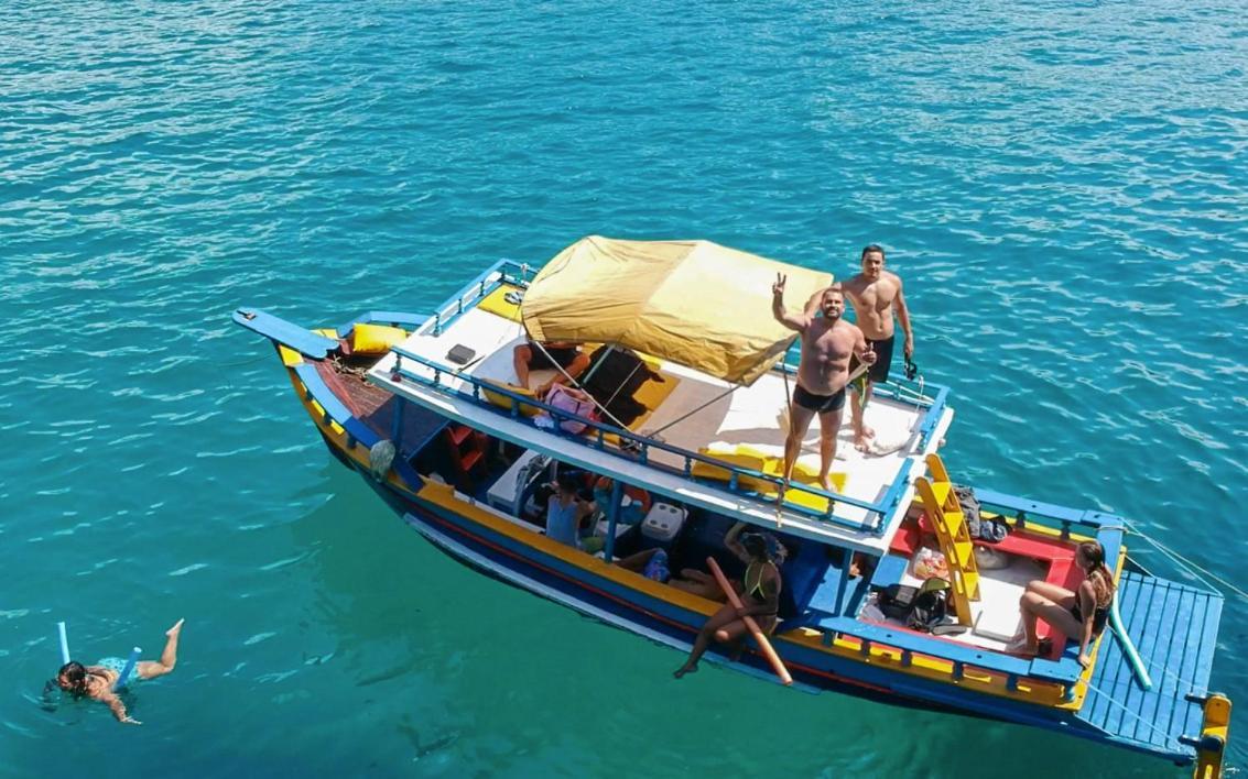 Pousada Casa Do Rio Hostel - 8 Min Do Centro Historico - Passeio De Barco Com Saida Da Pousada -Pago A Parte- Perto Das Praias E Beira Rio Araquari Kültér fotó
