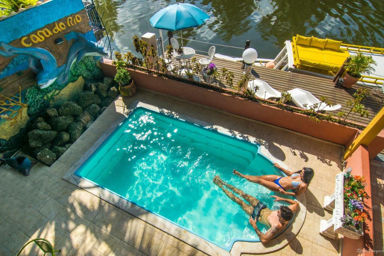 Pousada Casa Do Rio Hostel - 8 Min Do Centro Historico - Passeio De Barco Com Saida Da Pousada -Pago A Parte- Perto Das Praias E Beira Rio Araquari Kültér fotó